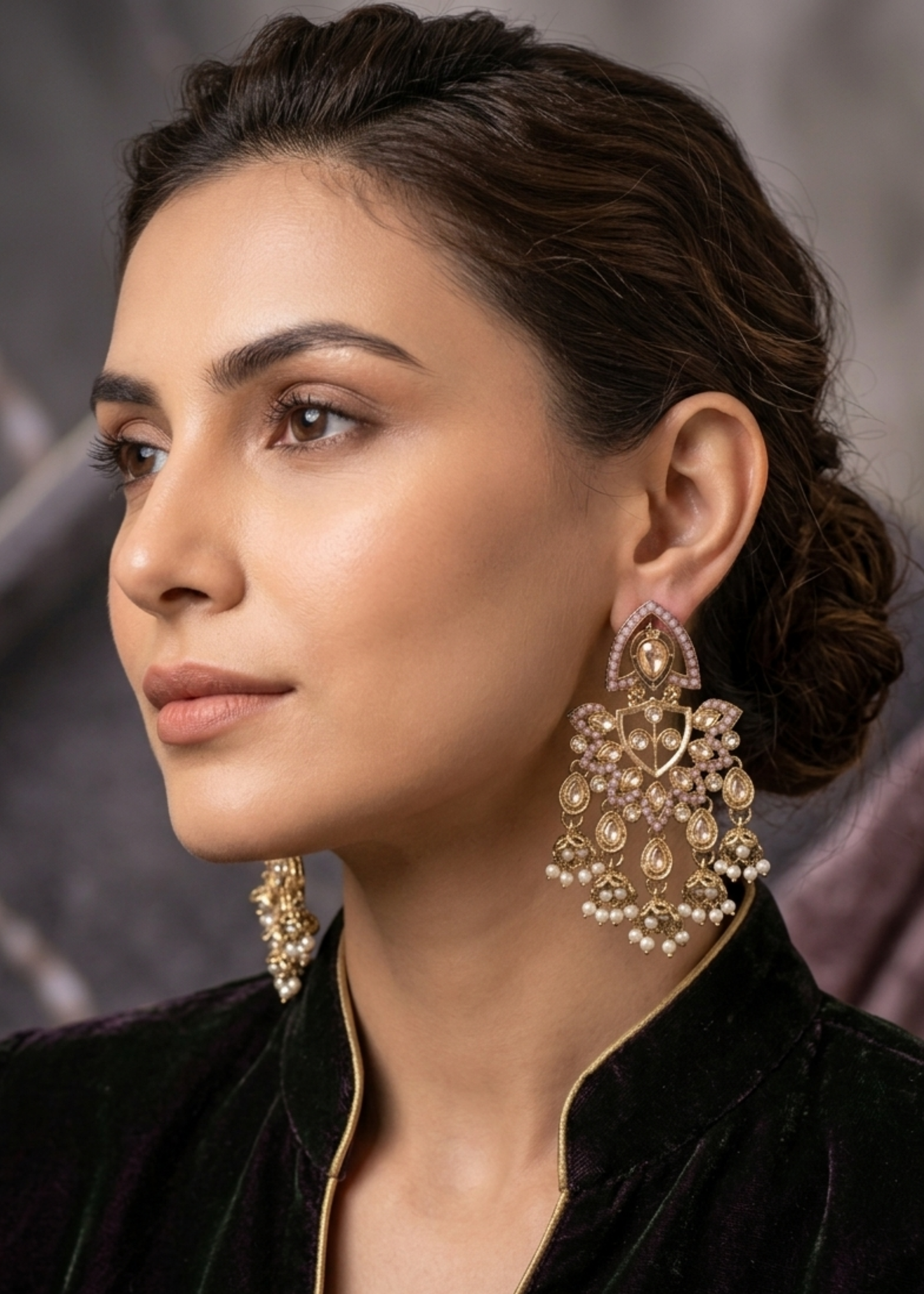 Amara Pearl Cascade Earrings
