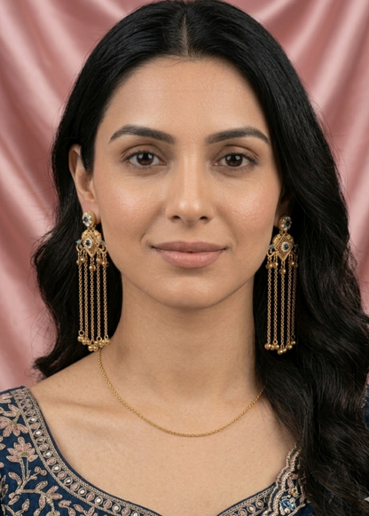 Meher Noor Kashmiri Chandbaali Earrings