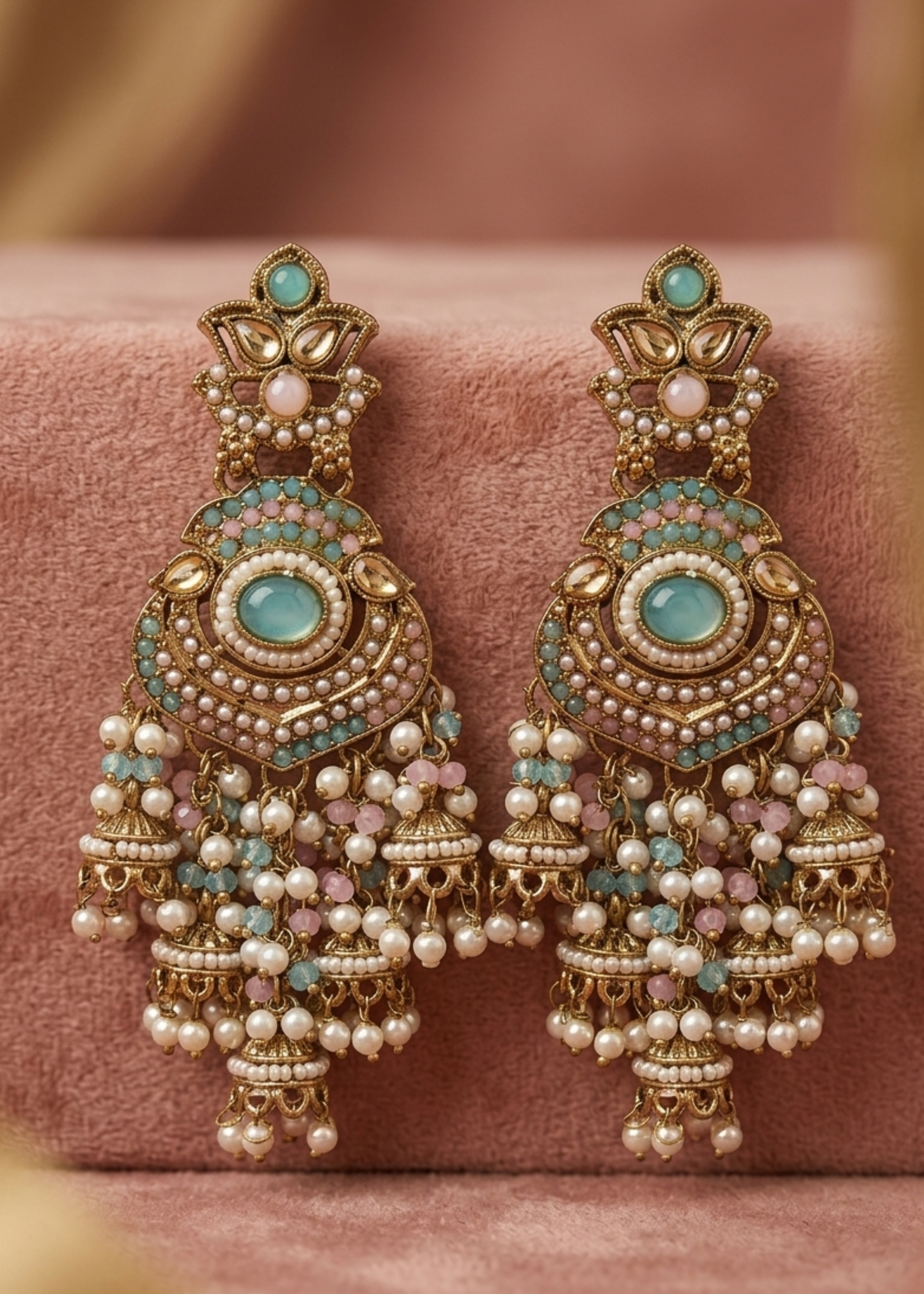 Meher Tara Chand Jhumkis