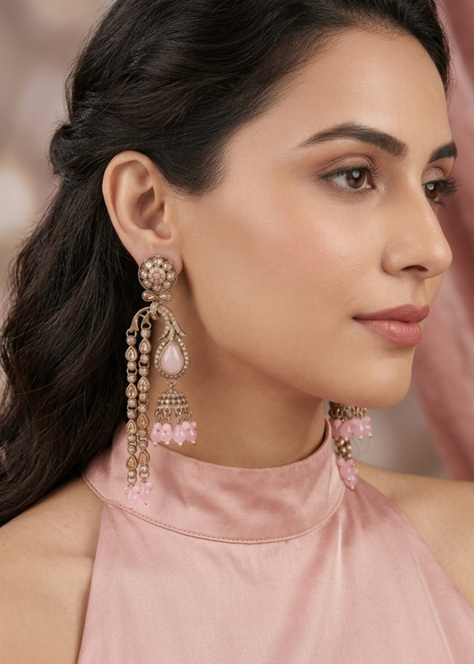 Gulbahaar Noor Chand Jhumkas