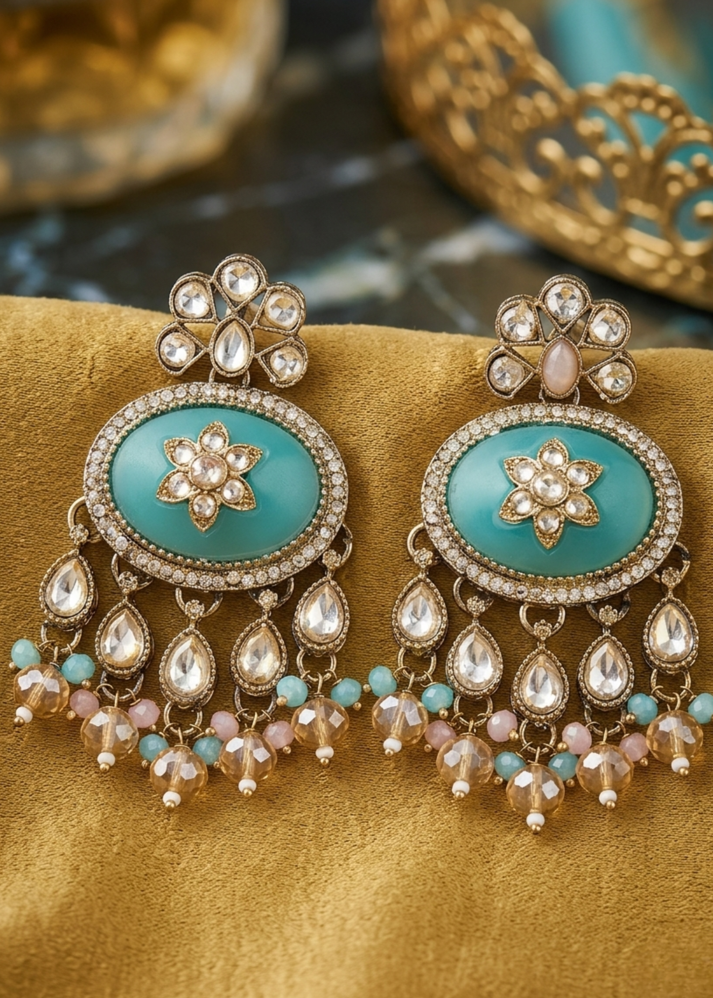 Aqua Noor Chandeliers