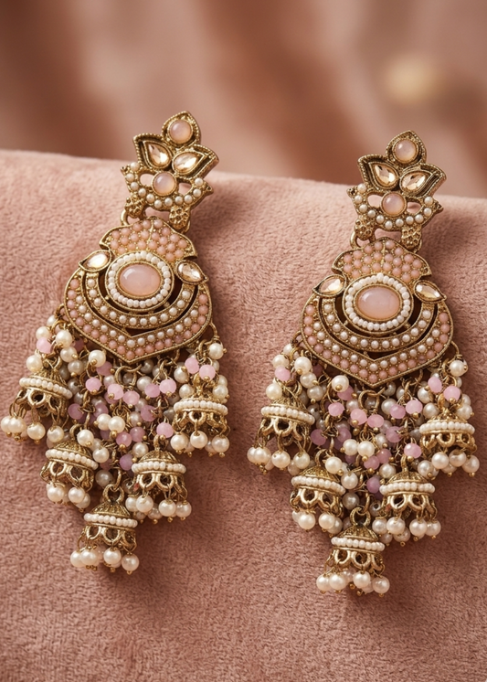 Gul Afreen Chand Jhumkis